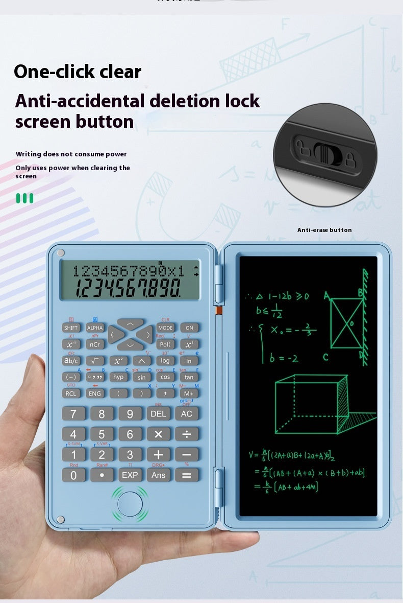 New Scientific Calculator Accounting Special Portable Mini Tablet Computing Machine Handwriting Board Exam Student